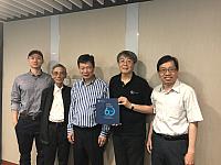 Visit of Senior Chemistry Alumnus (2018.05.23)